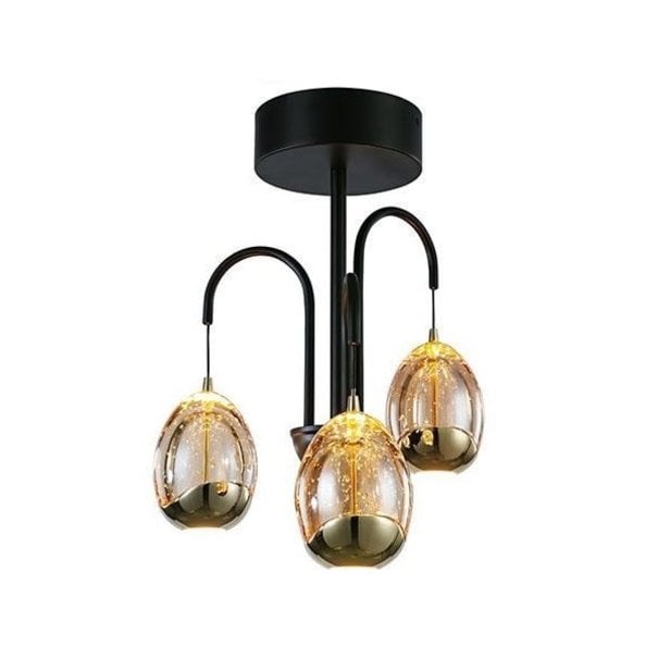 Highlight Design - Moderne - Plafondlamp - 3 lichts - Goud - Golden Egg