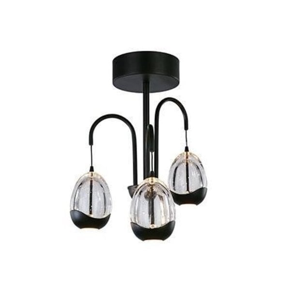 Highlight Design - Moderne - Plafondlamp - 3 lichts - Transparant- Clear Egg
