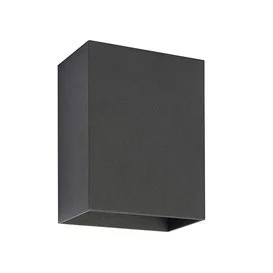 Wandlamp Eros 1-lichts zwart