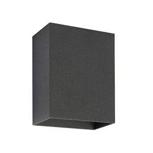 Highlight Moderne Industriële wandlamp Eros 1-lichts zwart