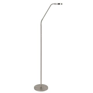 Vloerlamp Comfort nikkel kleur dimbaar