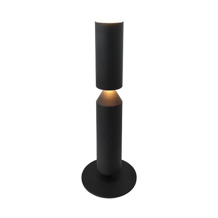 ETH Moderne Design tafellamp pencil 2-lichts zwart