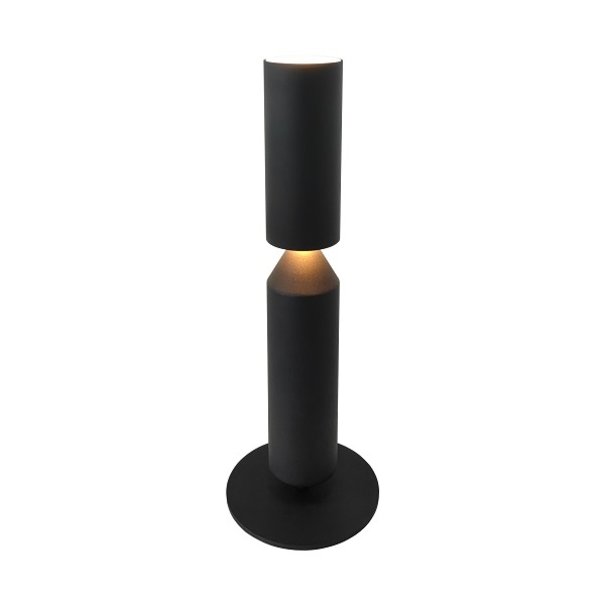 ETH Moderne - Design - Tafellamp - 2 Lichts - Zwart - Pencil