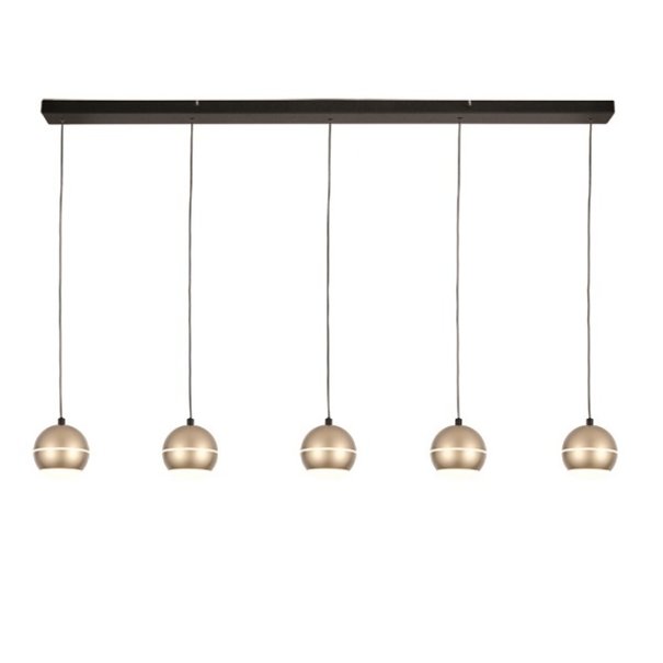 Freelight Modern - Design - Hanglamp  - Goud - 5 Lichts - Bilia