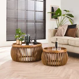 Salontafel Ubud 2-set rond