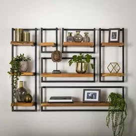 Wandplank Orlando set 2 acaciahout