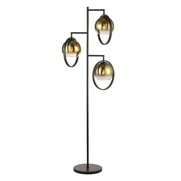 Freelight Moderne - Design - Vloerlamp - 3 Lichts - Goud - Aureol