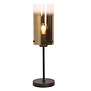 Moderne - Tafellamp - Zwart - Goud Glas - 1 lichts - Ventotto