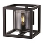 Moderne - Wandlamp - Zwart - Smoke Glas - Dentro