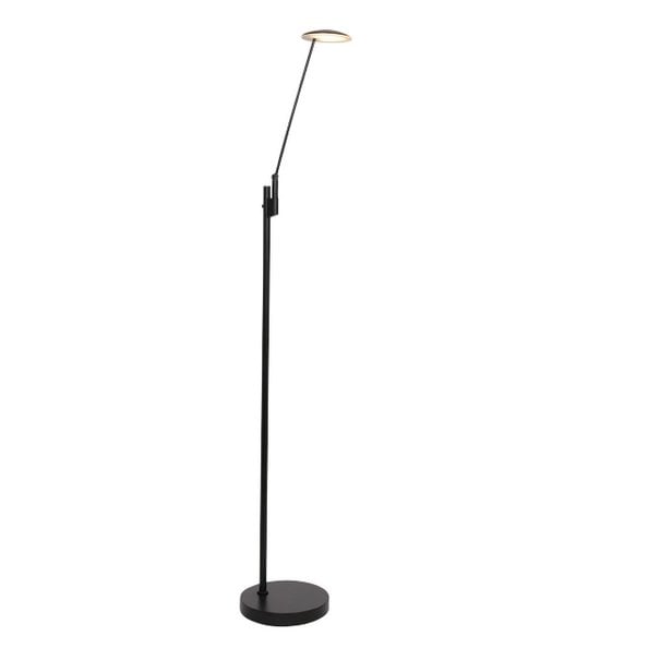 Steinhauer Moderne - Vloerlamp - Leeslamp - Zwart - Daphne