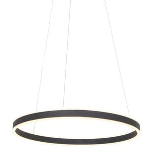 Hanglamp Ringlux Ø60 cm zwart