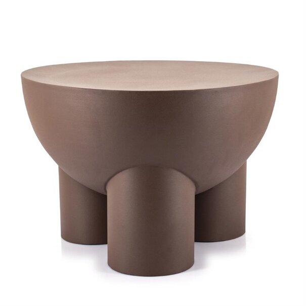 By Boo Moderne - Koffietafel - Bruin - 41 cm - Ollie