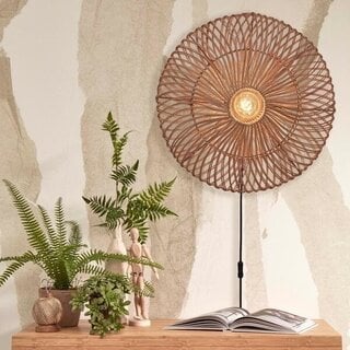 Wandlamp Zanzibar Ø55 cm naturel