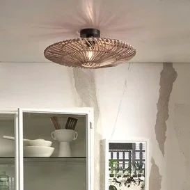 Plafondlamp Zanzibar Ø55 cm naturel