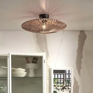 Plafondlamp Zanzibar Ø55 cm naturel