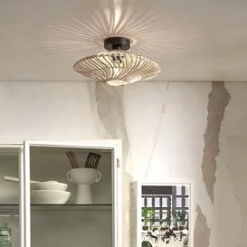 Plafondlamp Zanzibar Ø40 cm wit