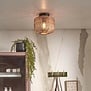 Landelijke - Ibiza Style - Plafondlamp - Naturel - 25 cm - Tanami