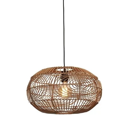 GOOD & MOJO Landelijk ibiza stijl hanglamp Madeira Ø48 cm naturel