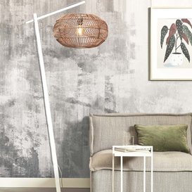 Vloerlamp Madeira wit 176 cm