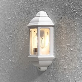 Buiten wandlamp Cagliari 36 cm 1-lichts wit