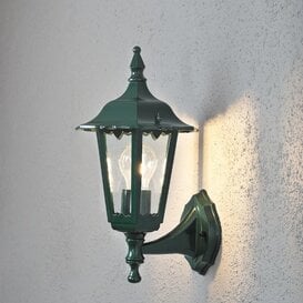 Buiten wandlamp Firenze groen 36 cm