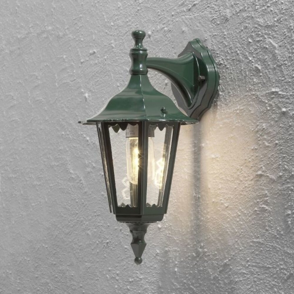 Vrygle Vintage wandlamp dimbaar Wandlamp: LED-wandlampen voor binnen met antiek gouden bloemvormige kap voor nachtkastje, woonkamer, trap (inclusief lamp
