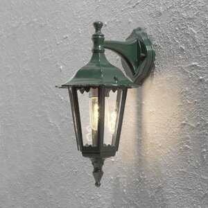 Konstsmide Klassieke buiten wandlamp Firenze 1-lichts groen