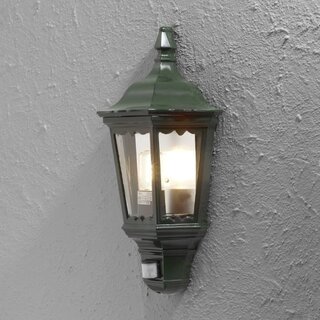 Buiten wandlamp Firenze Sensor groen