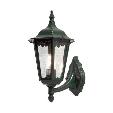 Konstsmide Klassieke buitenlamp Firenze 1-lichts groen