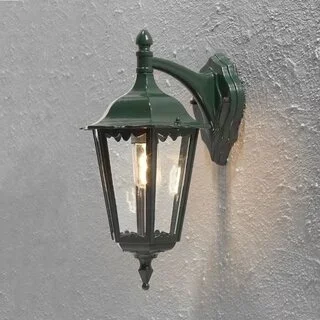Buiten wandlamp Firenze neerwaarts groen 48 cm