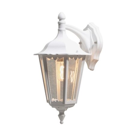 Konstsmide Klassieke buitenlamp Firenze Neerwaarts 1-lichts wit