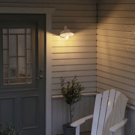 Konstsmide Klassieke buitenlamp Vega Neerwaarts 1-lichts wit