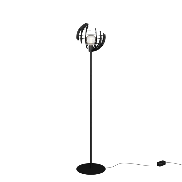 Vloerlamp Terra 175 cm Zwart