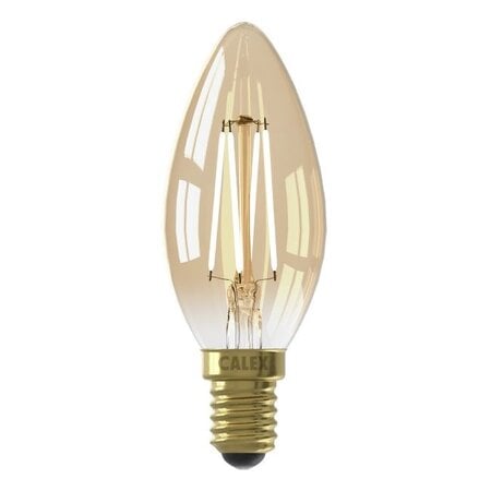 Calex Lichtbron Calex E14 LED 3,5W Kaars Amber dimbaar