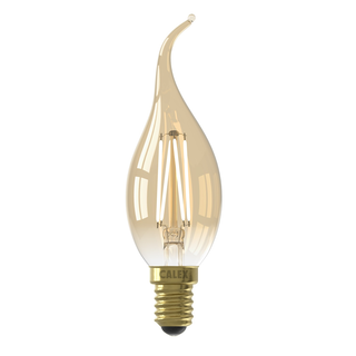 LED E14 3,5 watt Classic Kaars filament goldline