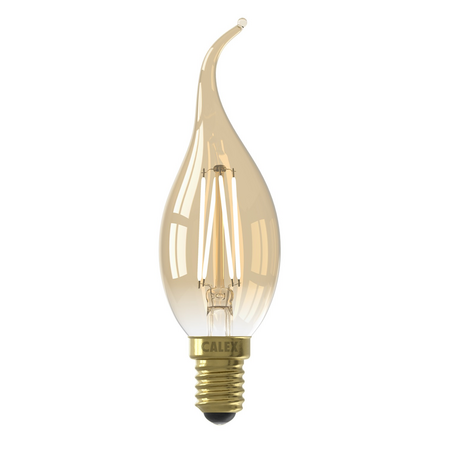 Calex Lichtbron Calex E14 LED 3,5W Classic Kaars Amber dimbaar