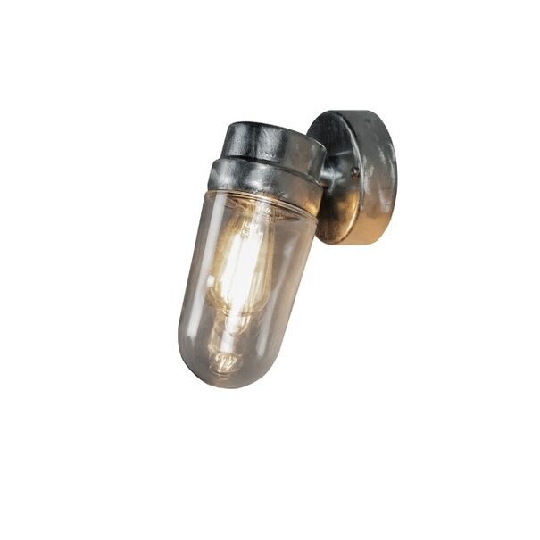 Konstsmide Moderne - buiten wandlamp - Vega - small - 1-lichts - staal