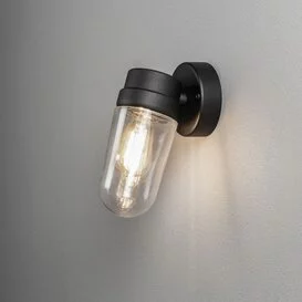 Buiten wandlamp Vega small 1-lichts zwart