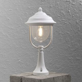 Staande buitenlamp Parma 1-lichts wit 54 cm