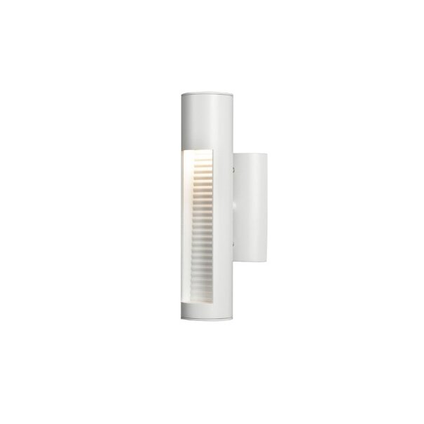 Konstsmide Moderne - buiten wandlamp - Udine - 2-lichts - wit