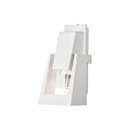 Konstsmide Moderne buiten wandlamp Potenza 1-lichts wit