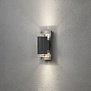 Moderne - buiten wandlamp - Potenza - 2-lichts - grijs