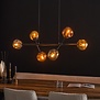 Moderne - Design - Hanglamp - 6 Lichts - Charcoal  - Miro