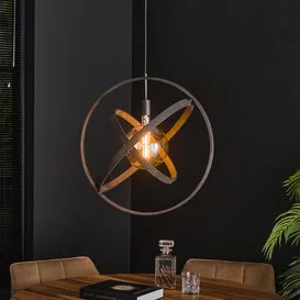 Hanglamp Artic 1-lichts charcoal