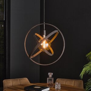 BelaLuz Industrieel Stoere hanglamp Artic 1-lichts 55 cm