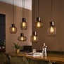 Industriële - Hanglamp - 6 lichts - Charcoal - Madley