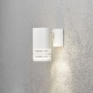 Konstsmide Moderne buiten wandlamp Modena dubbel strip 1-lichts wit