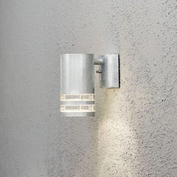 Konstsmide Moderne - buiten wandlamp - Modena - dubbel strip - 1-lichts - grijs