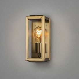 Buiten wandlamp Carpi brons 18 cm