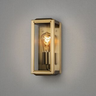 Buiten wandlamp Carpi brons 18 cm